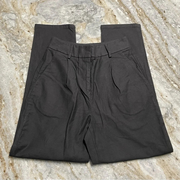 VETTA CAPSULE The Peg Pant Organic Cotton Elastane Tapered Pleated Travel Casual - Picture 7 of 13